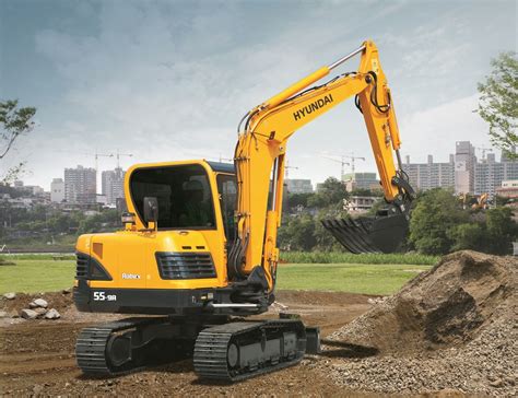 hyundai compact excavator|who makes hyundai excavators.